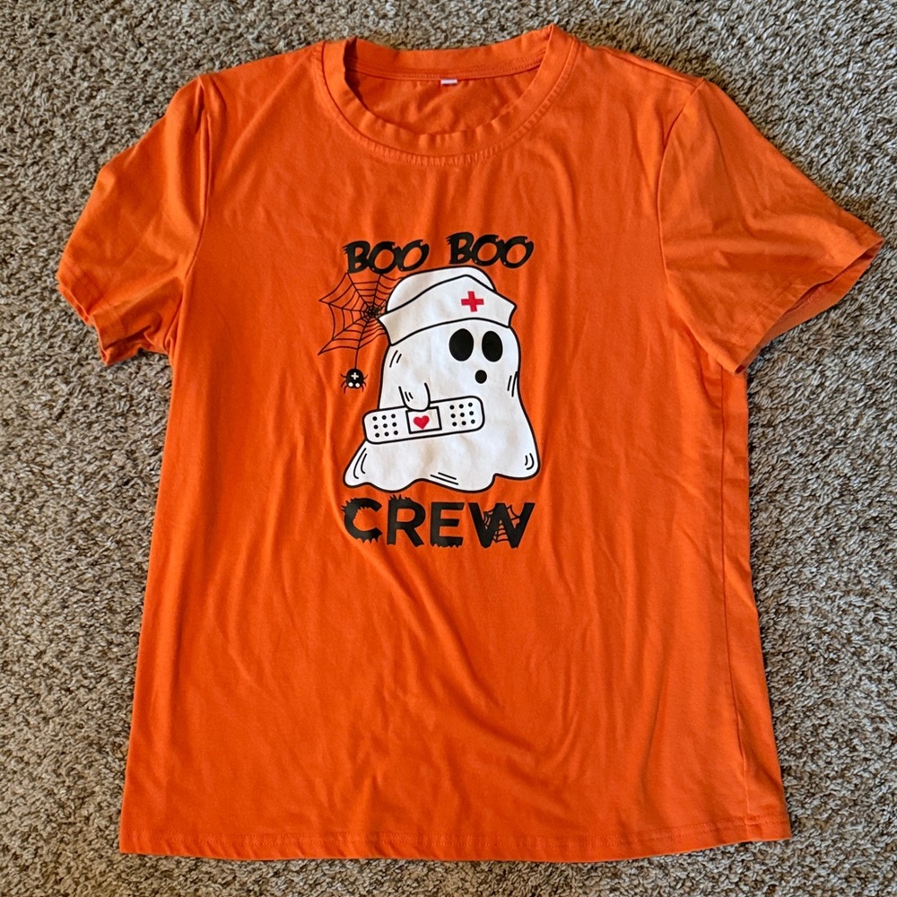 Orange Boo Boo Crew women’s T-Shirt